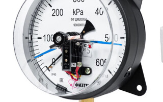 What is an electric contact pressure gauge, purpose, principle of operation, connection diagram and review of popular models