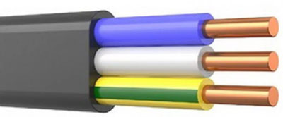 Maitinimo kabelio VVG techninės charakteristikos ir taikymo sritys