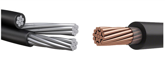 Cupru vs. comparație de cabluri din aluminiu - care cabluri mai bune