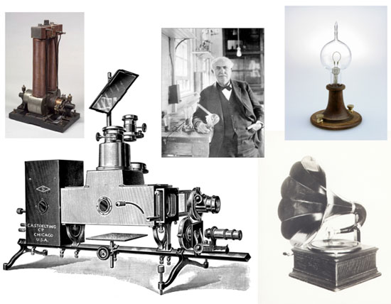 Išsamus Tomo Edisono gyvenimo ir pagrindinių išradimų aprašymas
